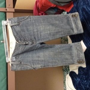 Louie Dark knee length denim